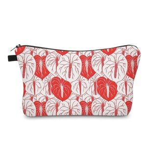 Cosmetic anthurium bag